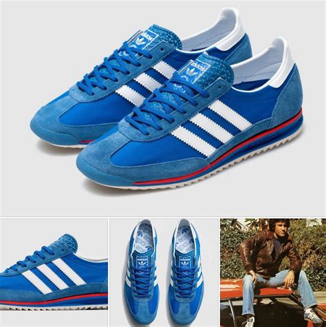 adidas retro blau schwarz silber|Retro Shoes .